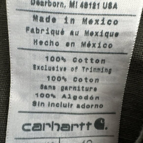 Carhartt Men's 42 Ripstop Cargo Shorts Army Green EUC Inseam 11" - Picture 6 of 14